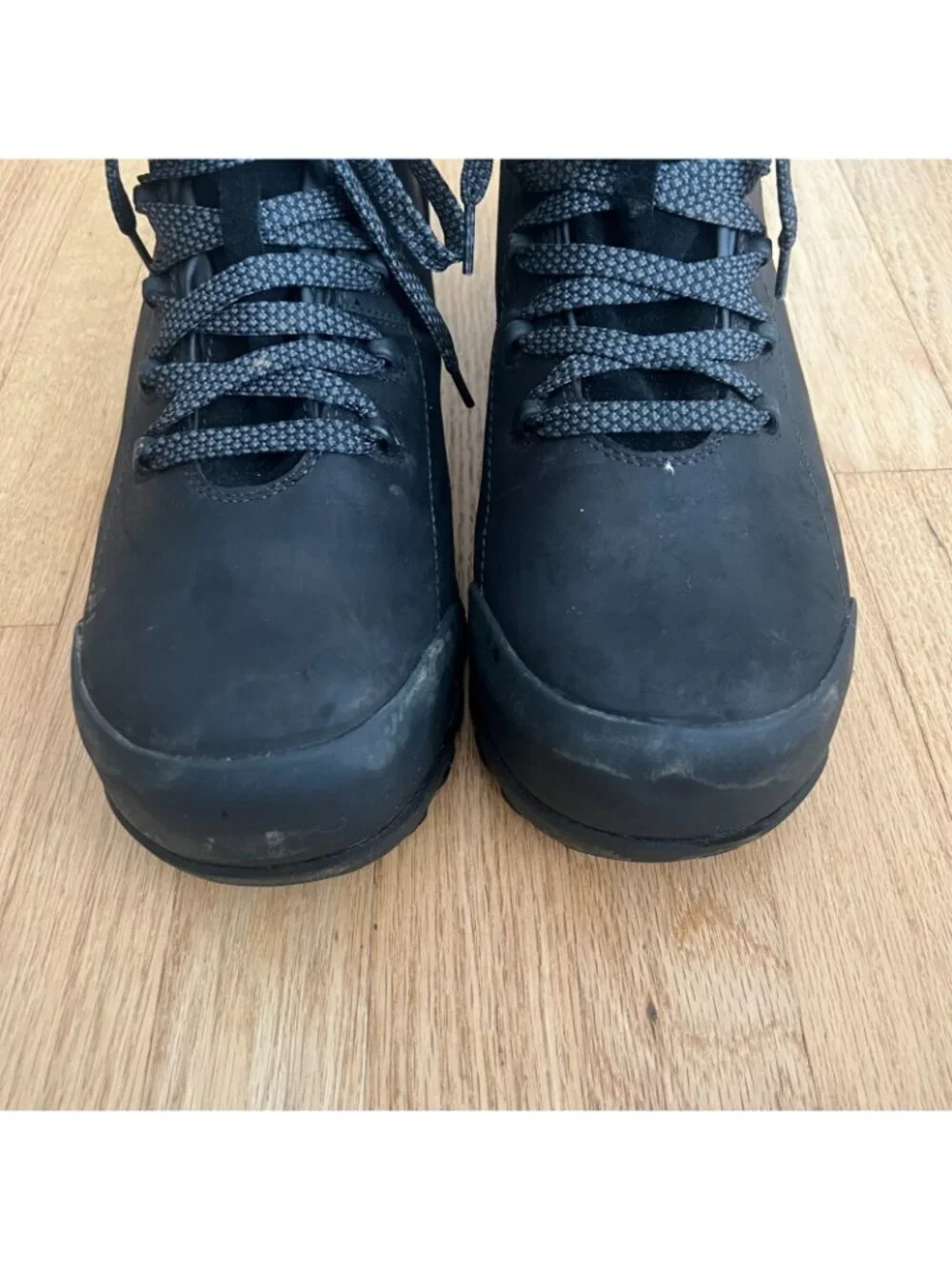 Bogs Foundation Safety Toe Waterproof Black Leather Work Boots Men's Size 12